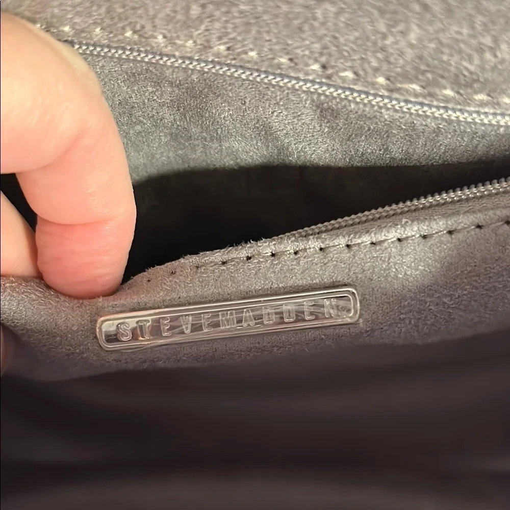 STEVE MADDEN Taupe Handbag
